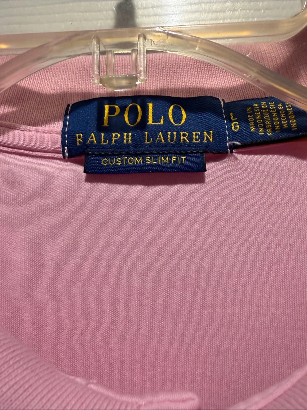 Ralph Lauren Heathered Pink Short-Sleeve Polo